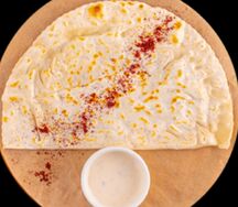 Кутабы с сыром и зеленью