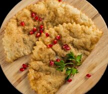 Чебурек с сыром и зеленью 
