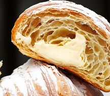 Ванильный круассан 