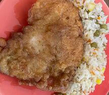 Куриная отбивная в сырной корочке