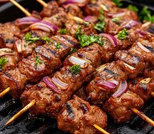 Шашлык из свиной вырезки 