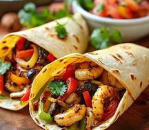 Фахитос с кальмарами