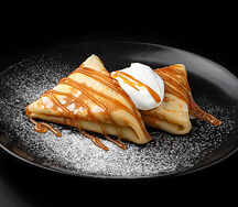 Со сметаной и топпингом