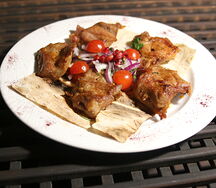 Шашлык из cвинoй шейки