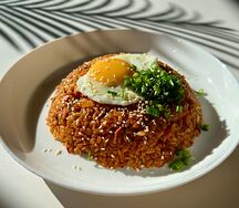 Жаренный рис с кимчи