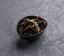 Салат с древесными грибами 