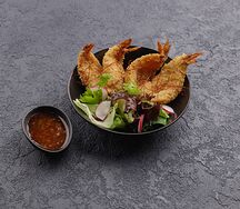 Креветки темпура