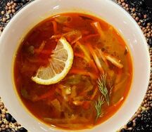 Солянка мясная