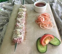 Люля-кебаб с сыром