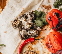 Грибы в белом соусе, балдеж