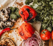 Болгарский перец с мангала