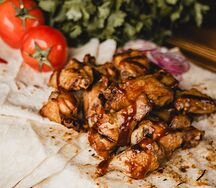 Крылышки с дымком