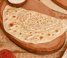 Кутаб с сыром и зеленью