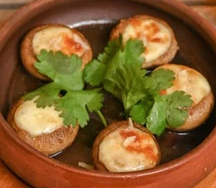 Шляпки шампиньонов