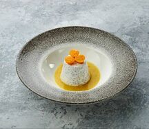 Панна котта с семенами чиа