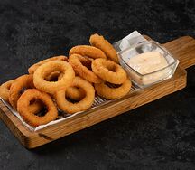 Луковые колечки в темпуре 