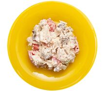 Салат Чешский с сухариками