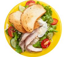 Салат Цезарь с курицей макси