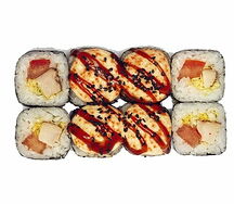 Запеченный ролл Цезарь