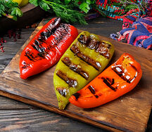 Болгарский перец на гриле