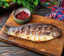 Сибас на мангале