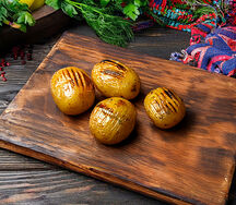 Картофель на мангале