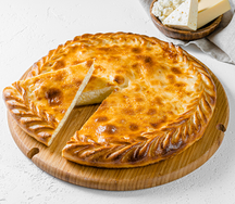 Мини дагестанский пирог с сыром и творогом