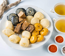 Большое блюдо хинкала