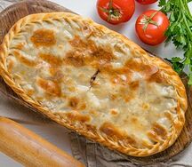 Мясной пирог Къачи большой