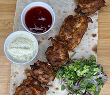 Шашлык из куриного бедра
