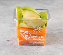 Морковь и яблоко