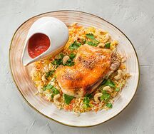 Мансаф с курицей