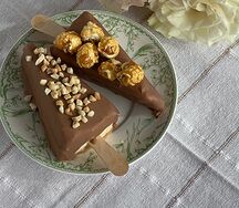 Чизкейк карамельный на палочке