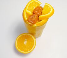 Смузи апельсиновый с курагой