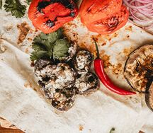 Грибы в белом соусе, балдеж