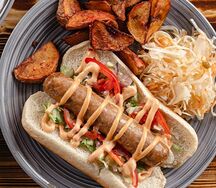 Хот-дог Чикен Комбо