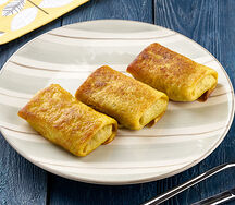 Кукурузные блинчики с печенью индейки