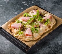 Ветчина с грибами