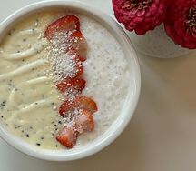 Рисовая с маракуйей и клубникой