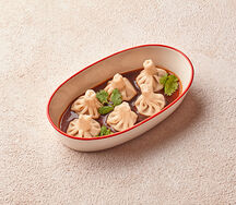 Мини-хинкали с томленой говядиной 