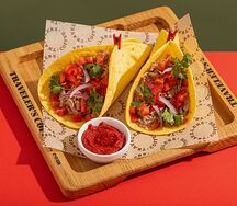 Тако с рваным мясом