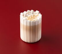 Латте Банановое мороженое с соленой карамелью