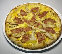 Курица, ананас, ветчина