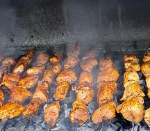 Шашлык из курицы 
