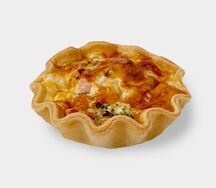 Киш с брокколи и курицей
