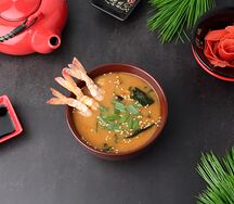 Мисо-суп с креветками