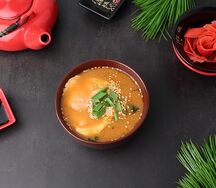 Мисо-суп с лососем