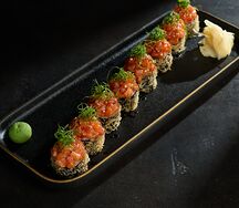 Кранч-ролл лосось