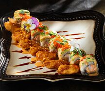 Ролл с крабом