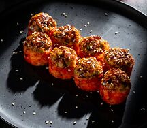 Запеченный ролл с креветкой и угрем